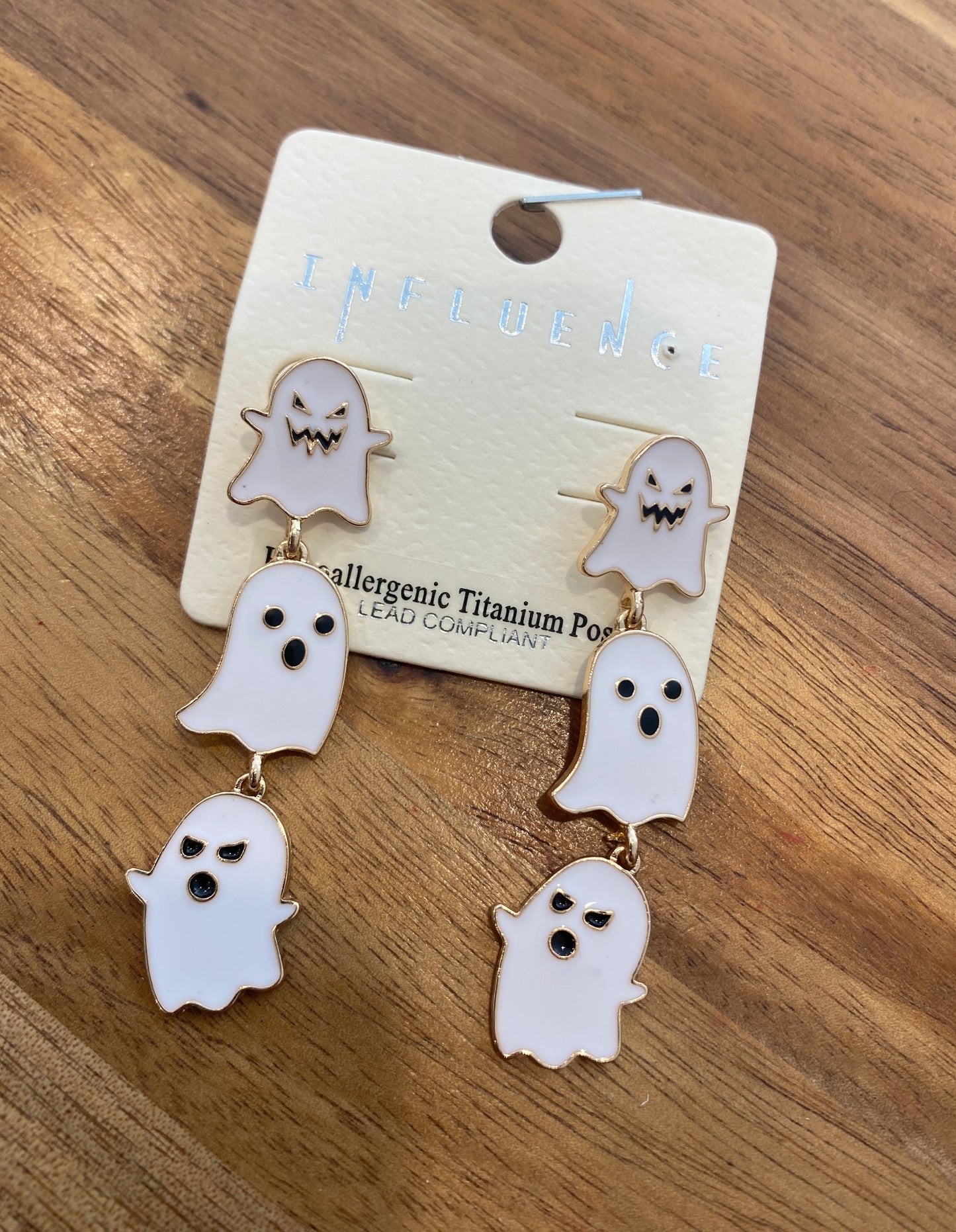 Ghost Dangle Earrings