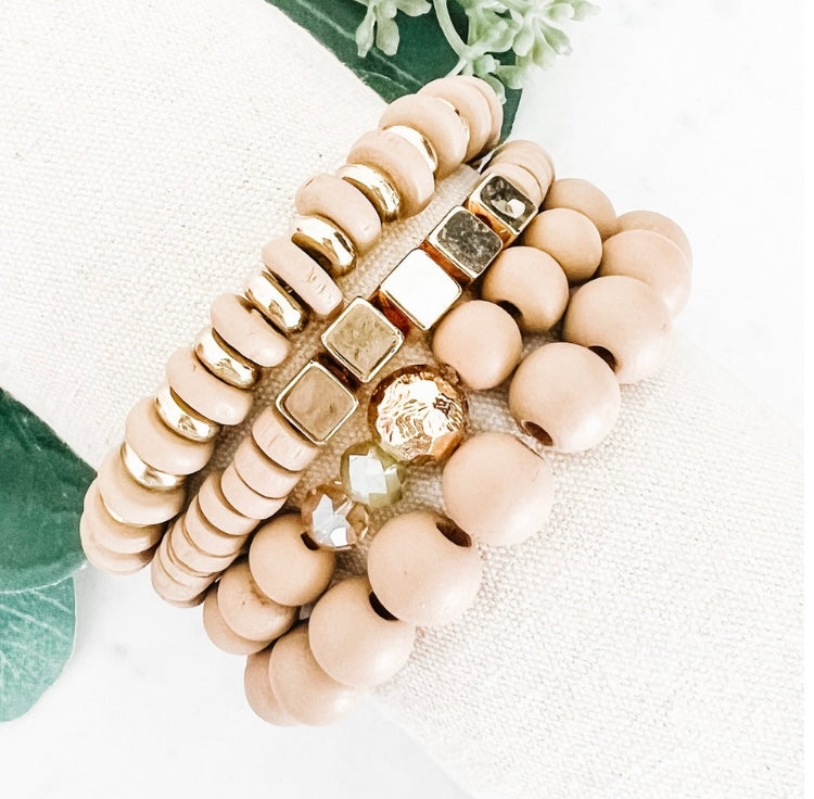 Wood Bead Set