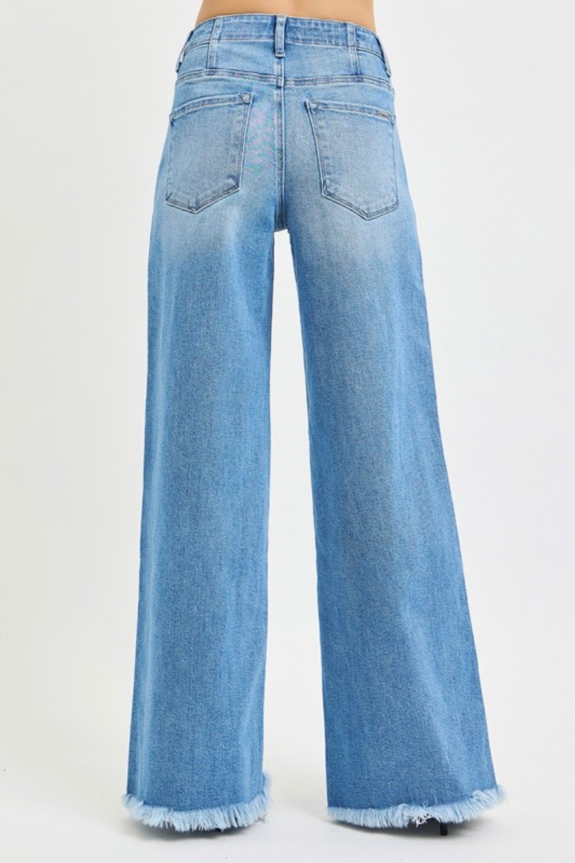High Rise Wide Jeans