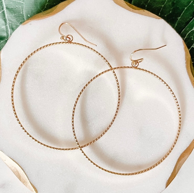 Gold Hoops