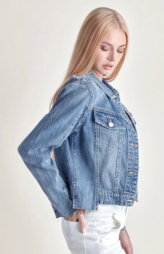 Medium Wash Jean Jacket