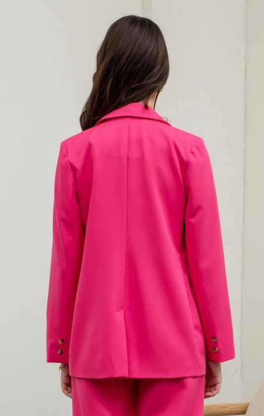 Fuchsia Blazer