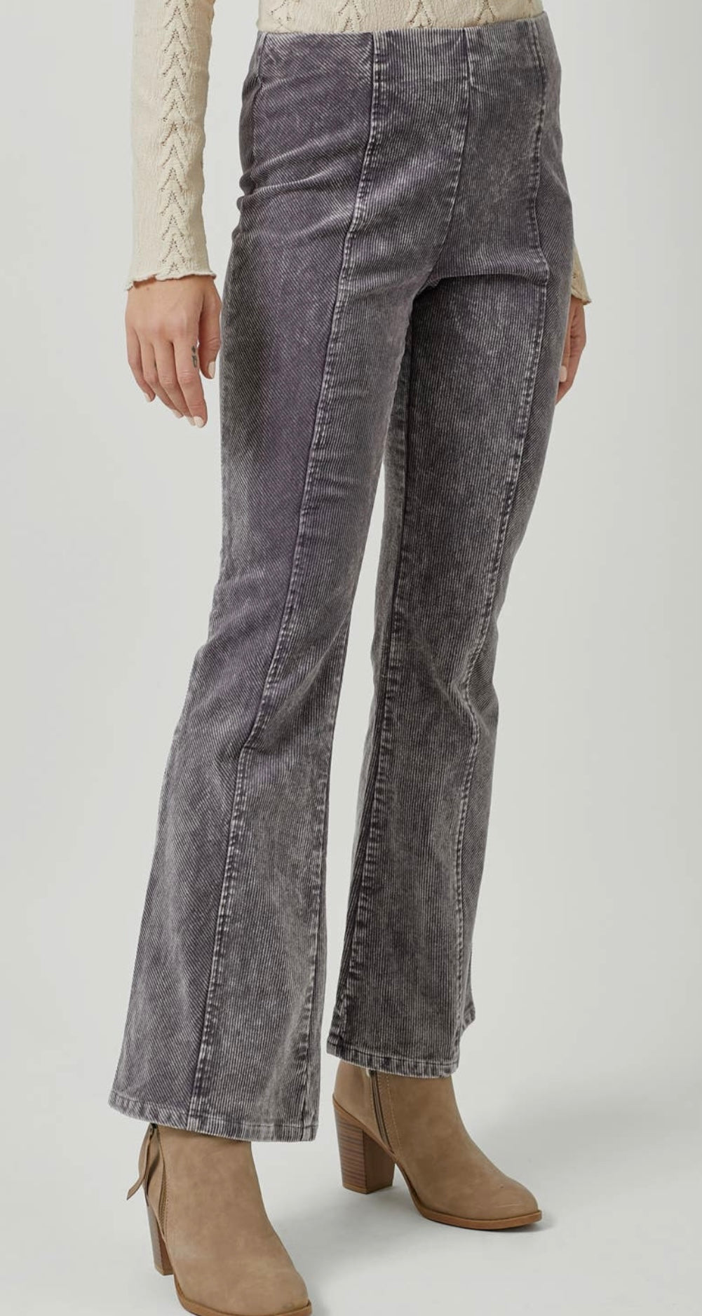 Corduroy Flare Pants