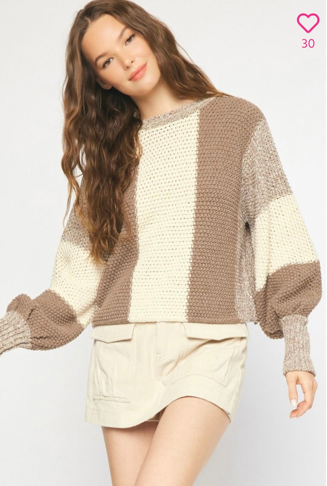 Color Block Sweater