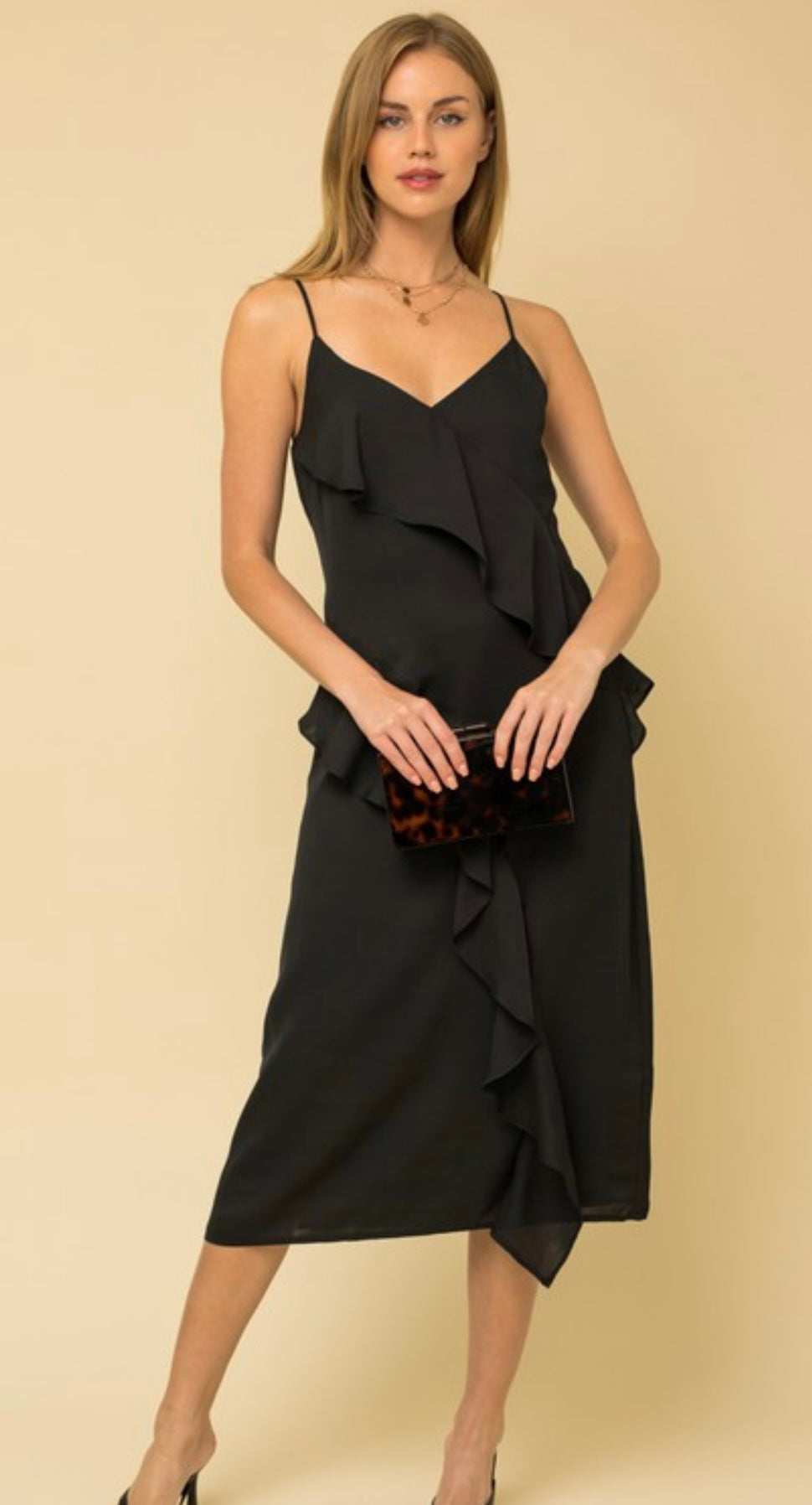 Ruffled Cami Dress