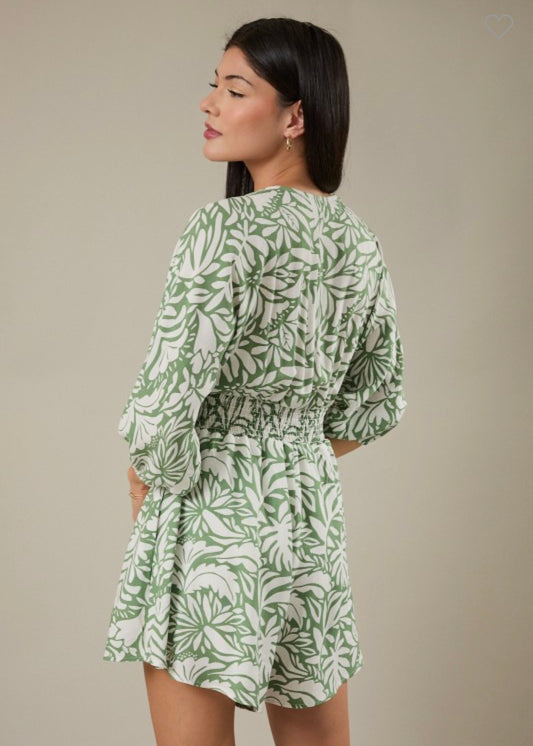 Kimono Sleeve Romper