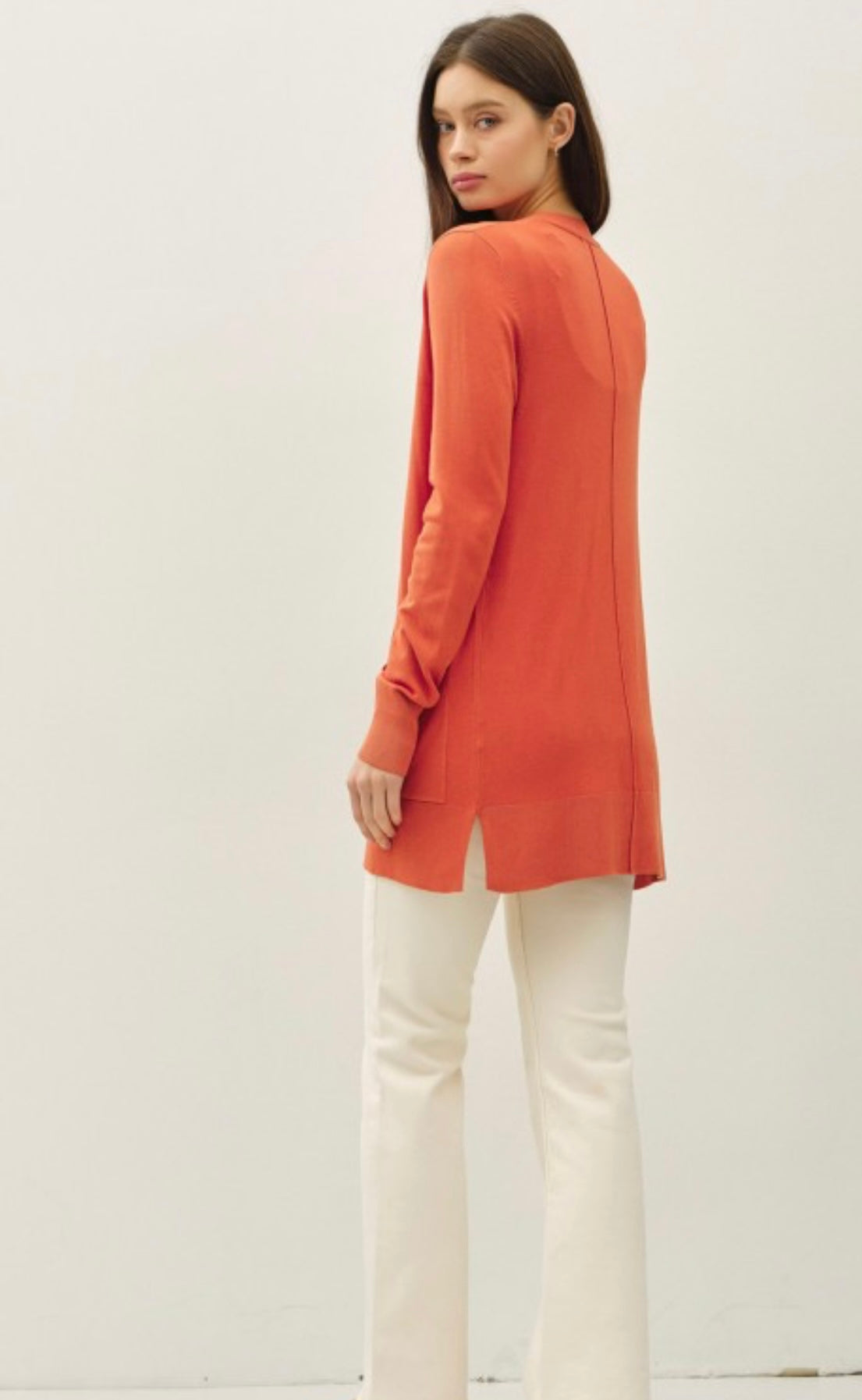 Open Front Essential Cardigan 2 Colors