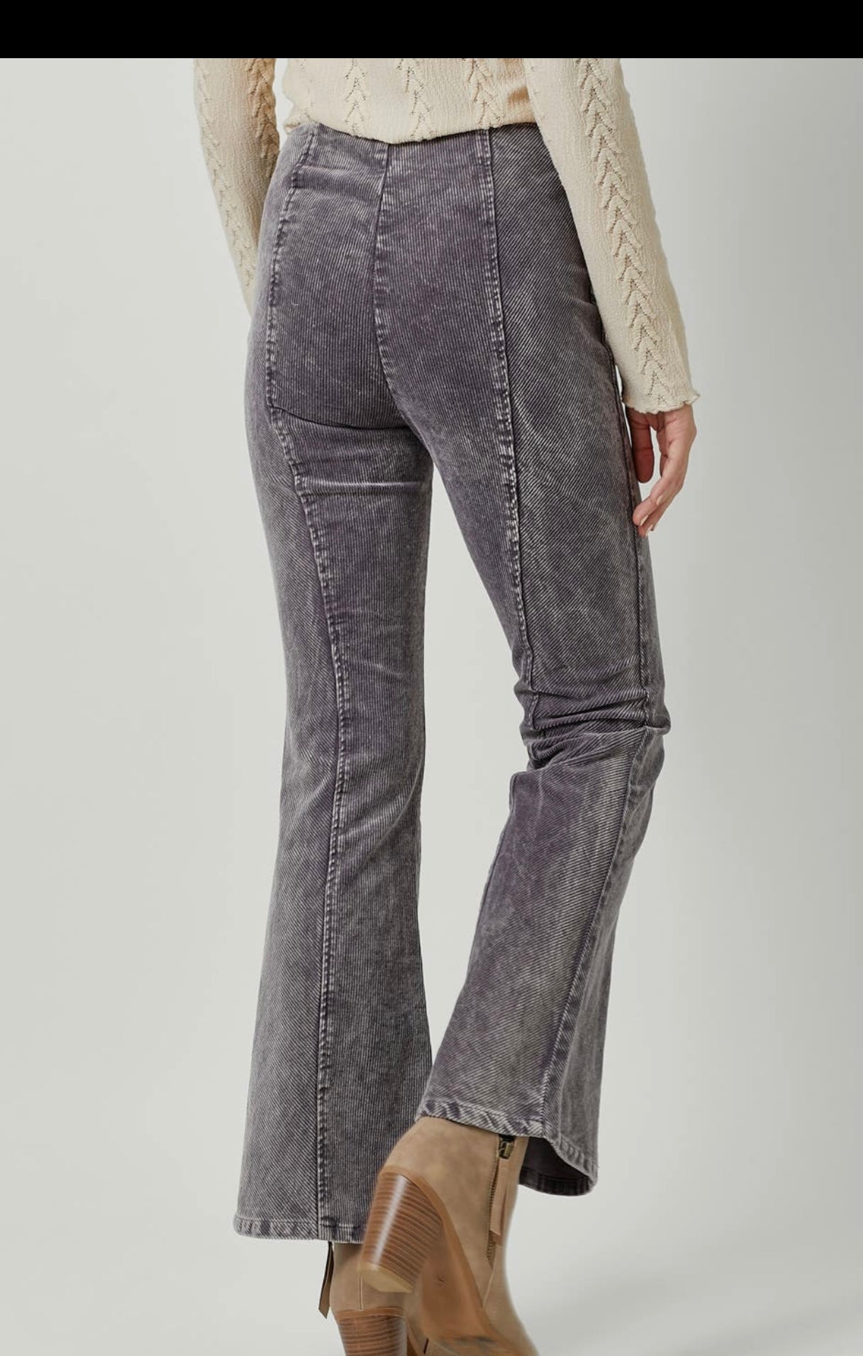 Corduroy Flare Pants