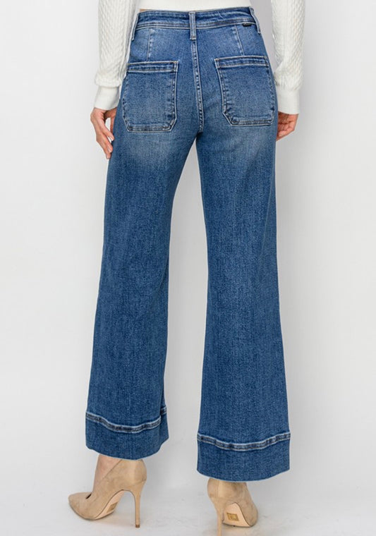 High Rise Cropped Jeans