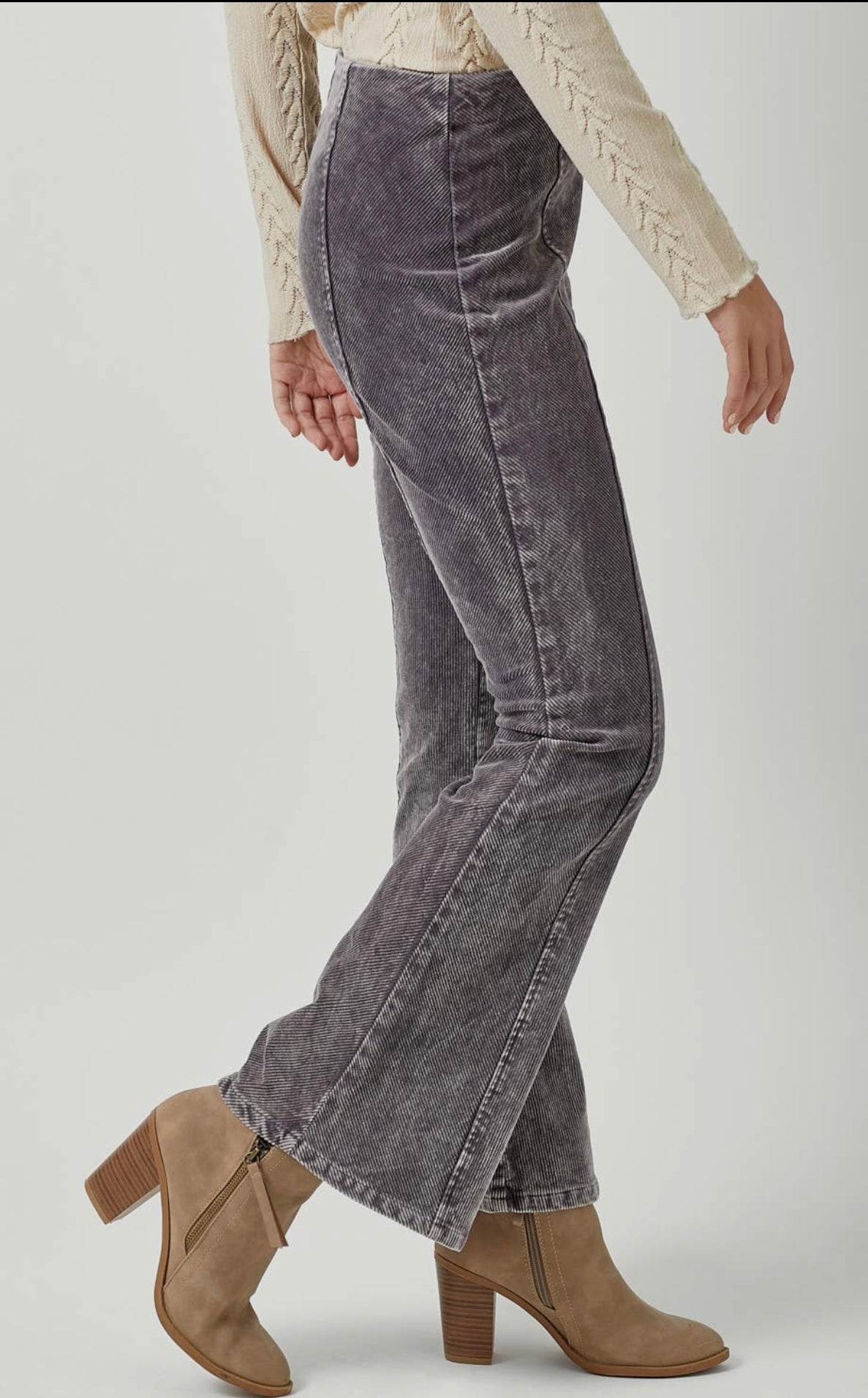 Corduroy Flare Pants