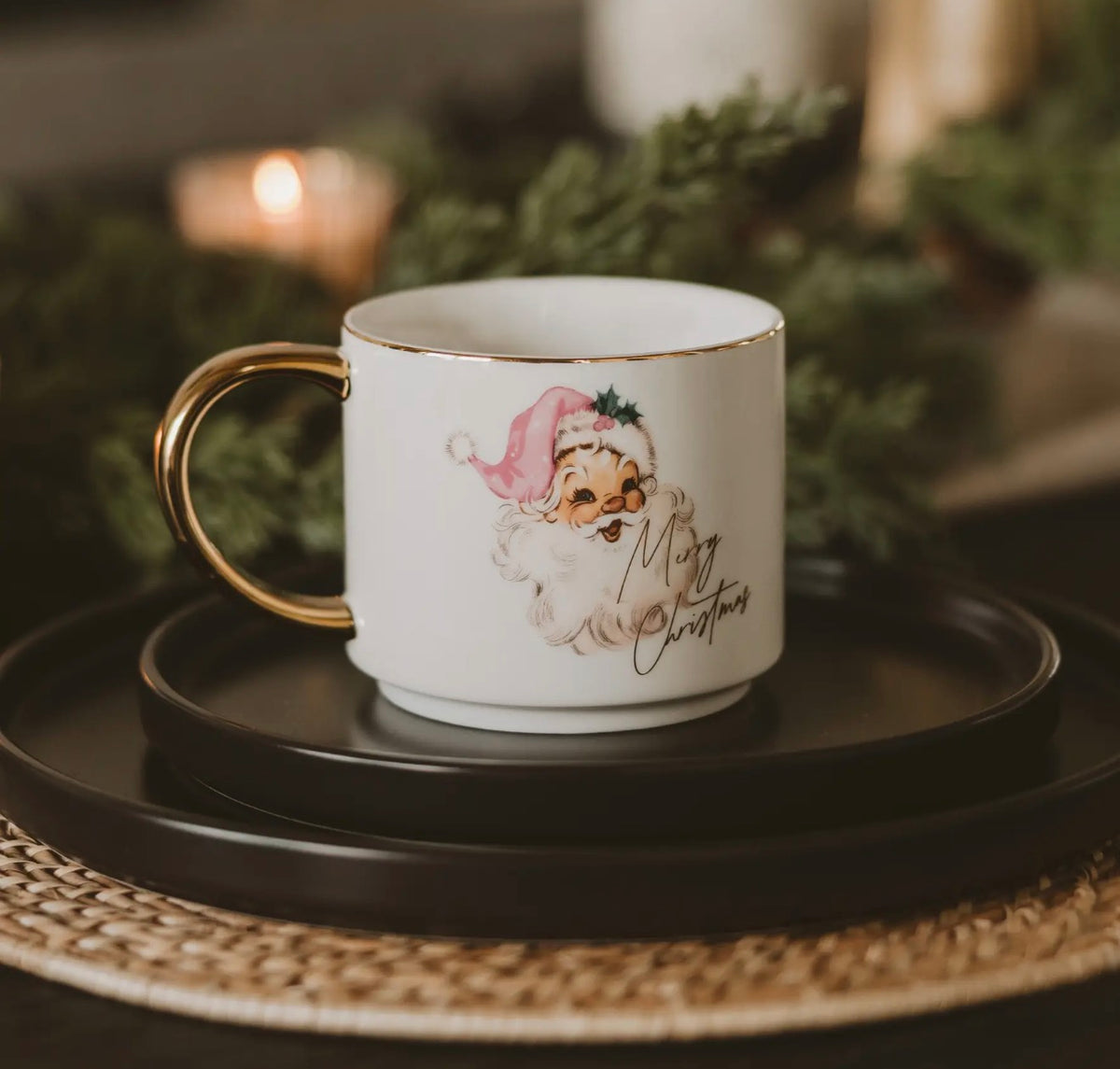 Vintage Santa Coffee Mug