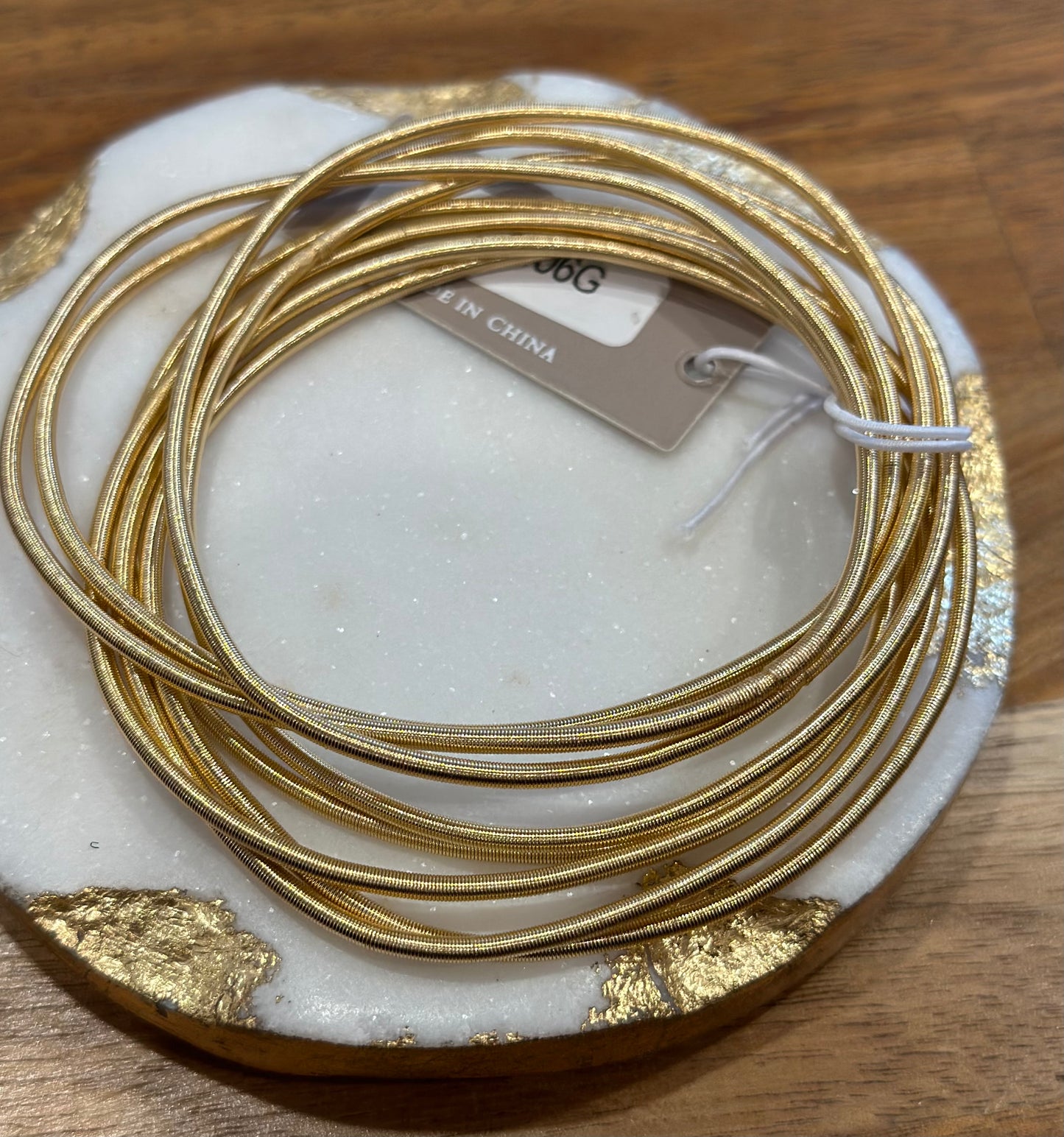 Metal Stretch Bracelet Set 2 Colors