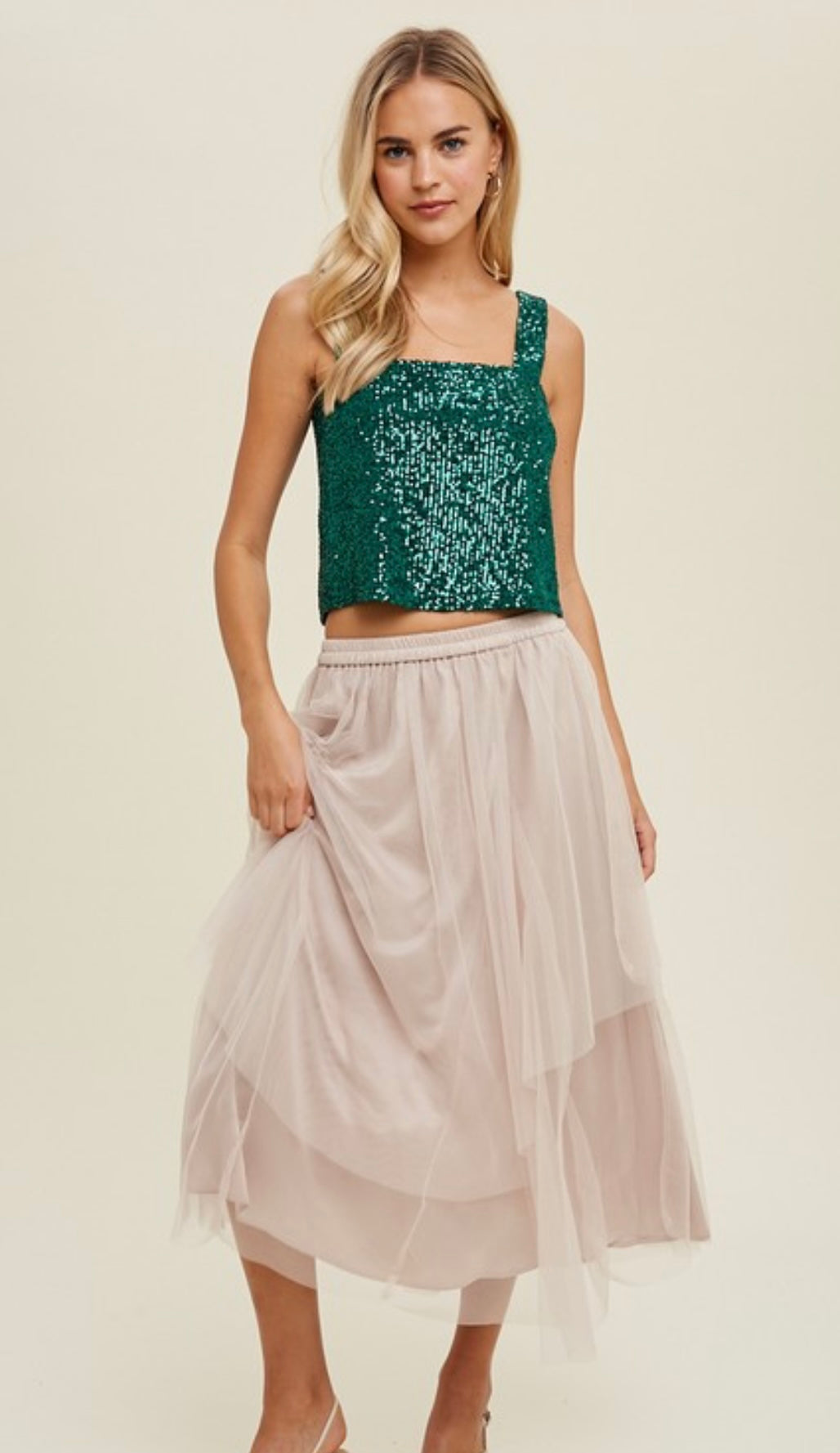 Sequin Tank