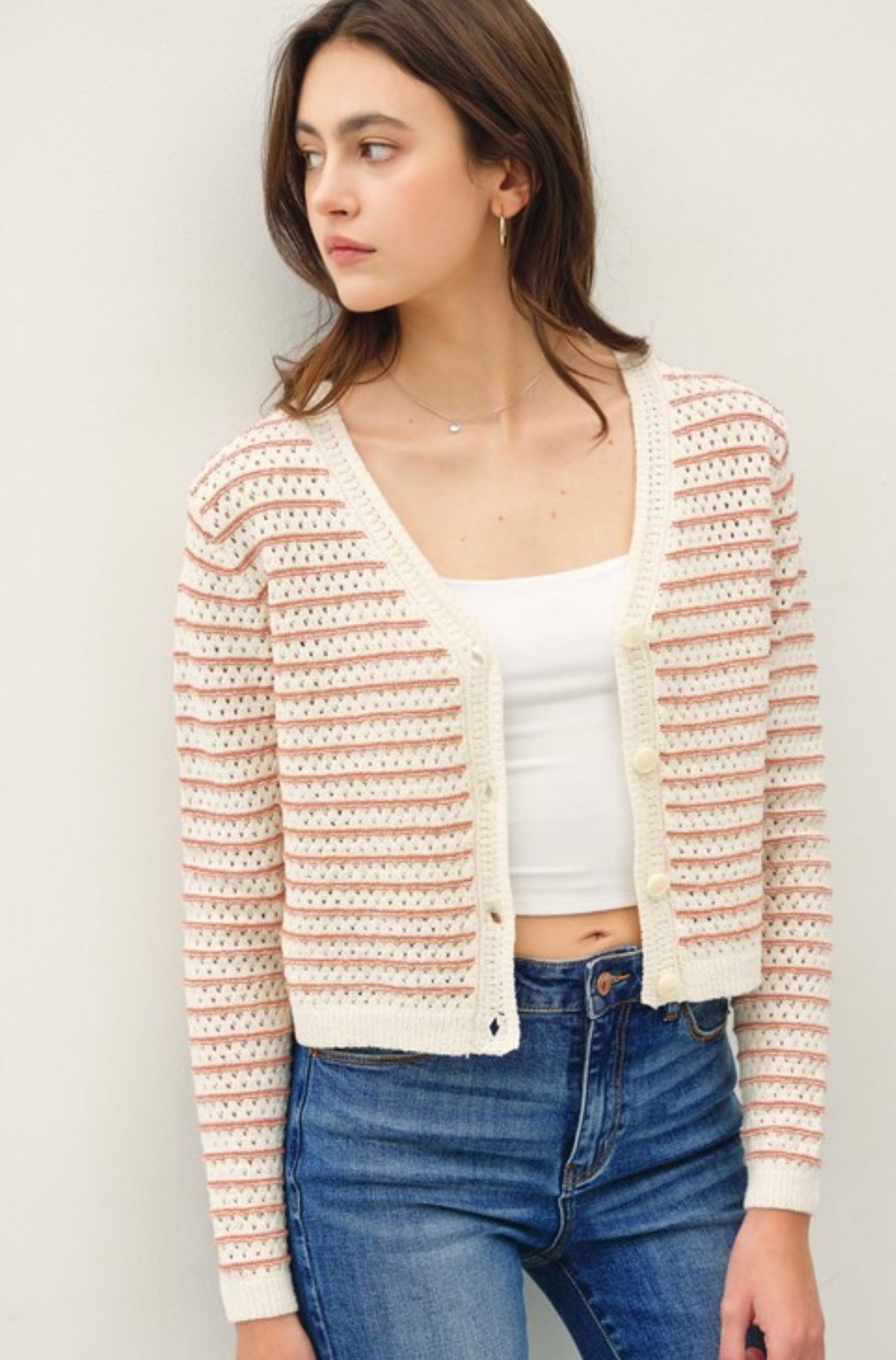 Terracotta Cardigan