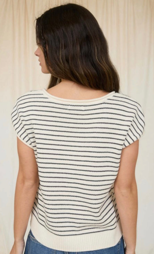 Striped Sweater Vest