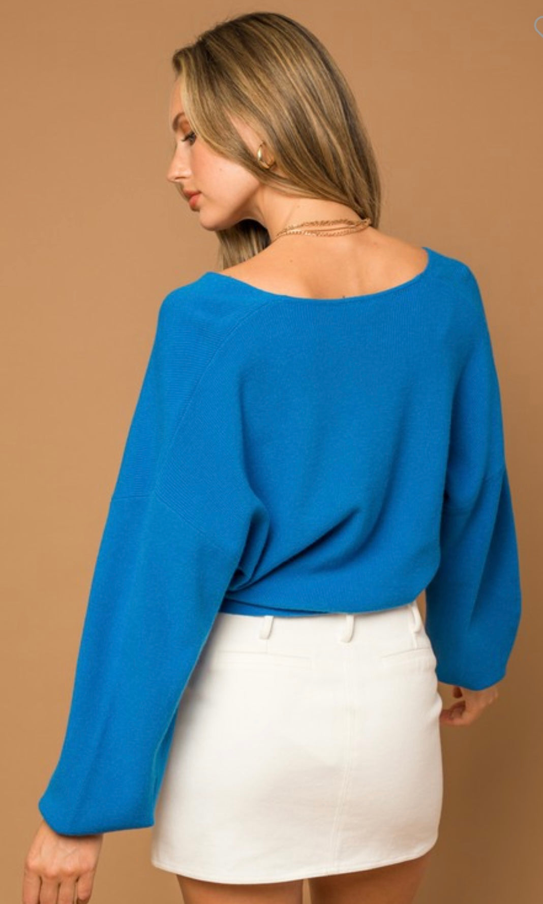 Surplice Sweater
