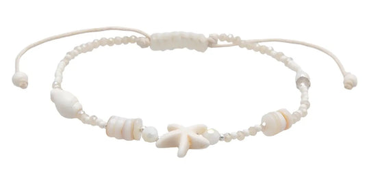 Lotus and Luna Anklet