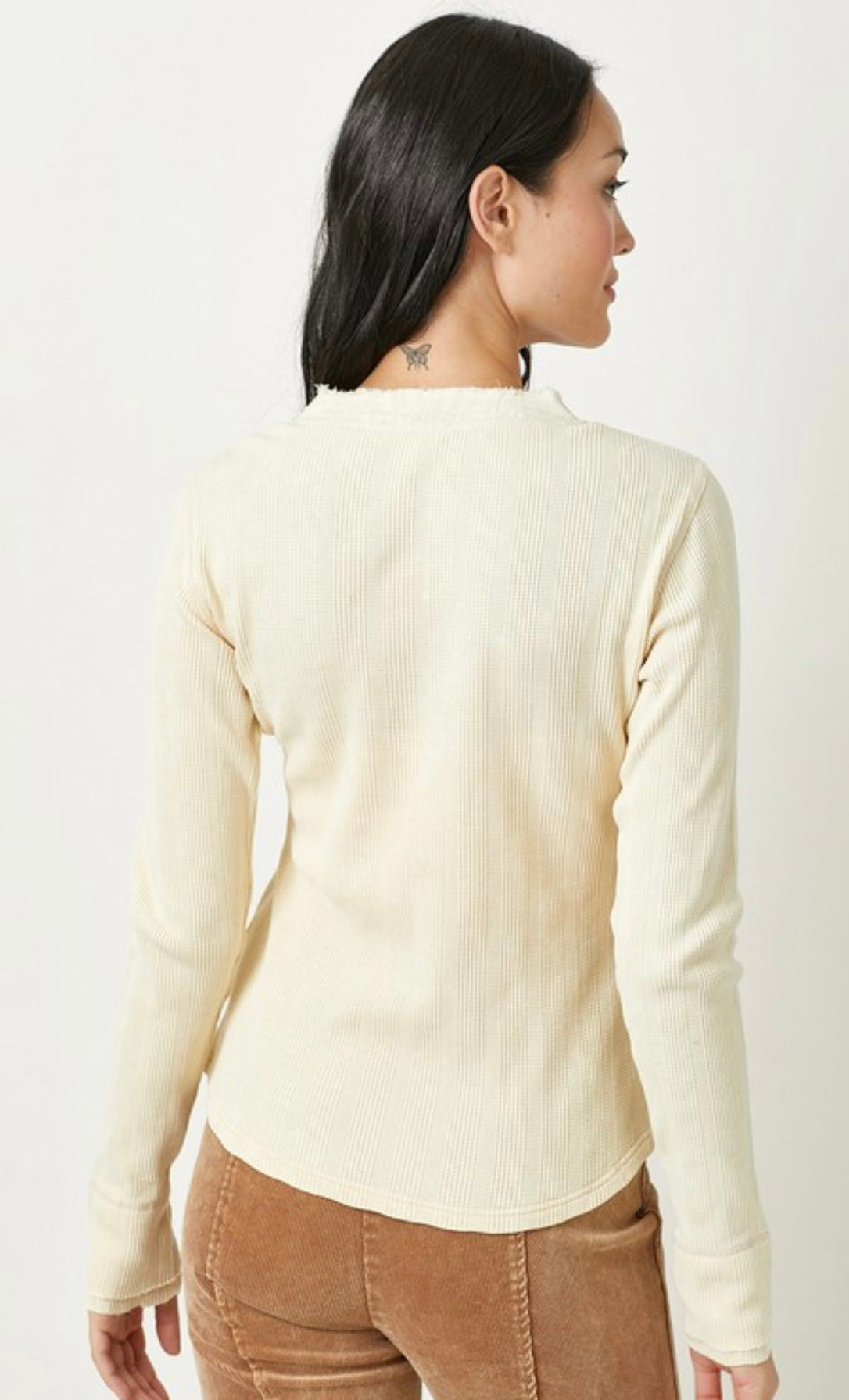 Thermal Henley Tops (2 Colors)