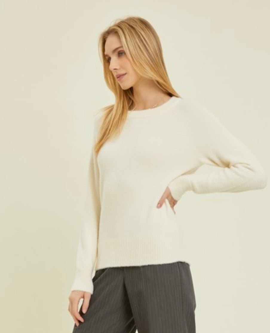 Raglan Crewneck Sweater