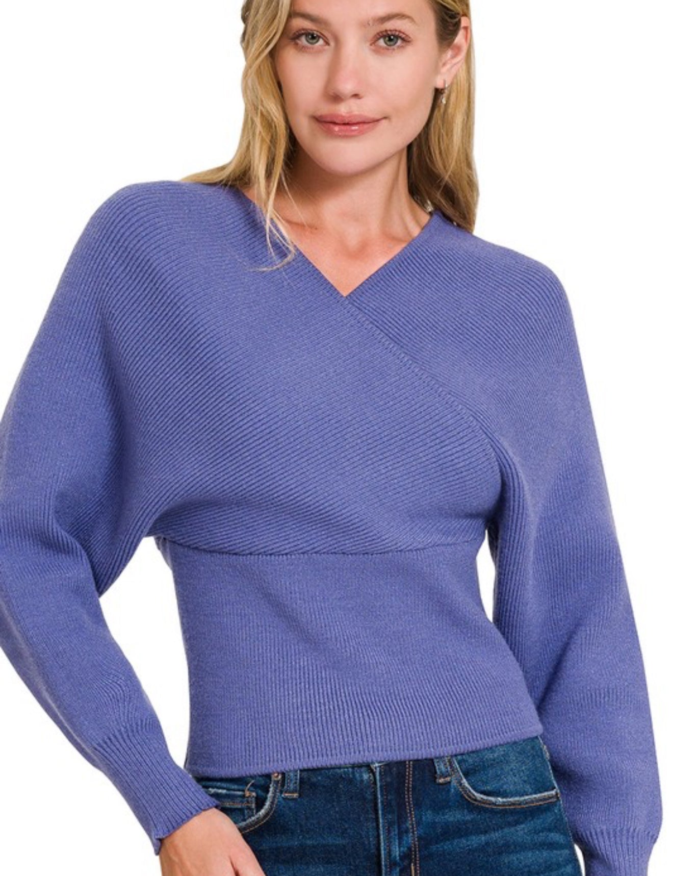 Cross Wrap Sweater