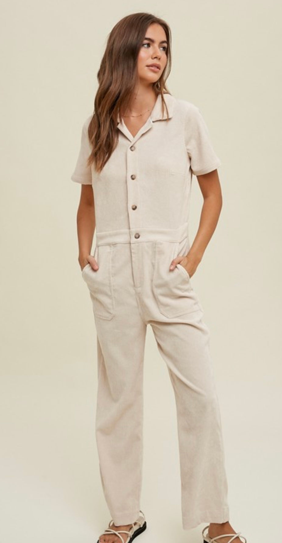 Corduroy Jumpsuit