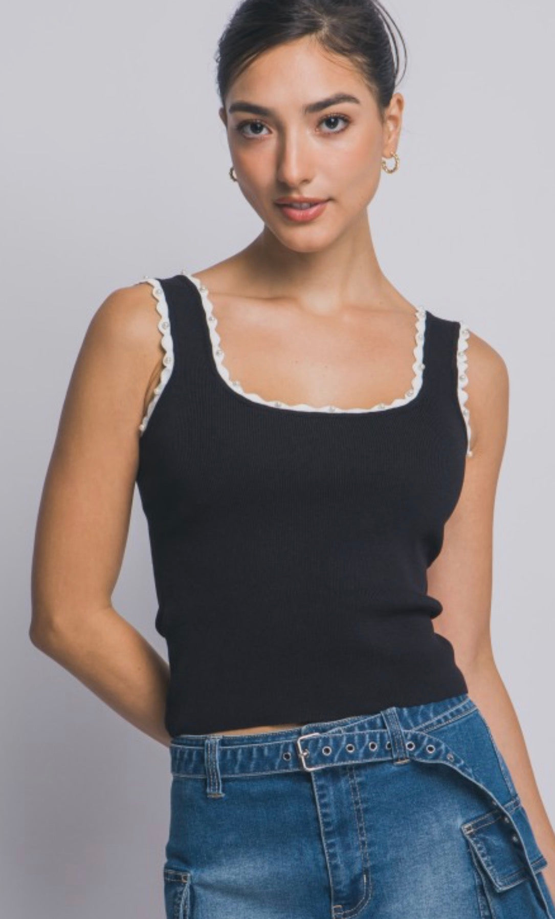 Ribbed Knit Tank Top