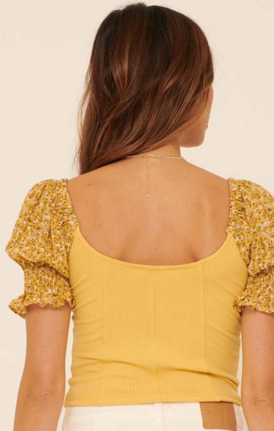 Puff Sleeve Bodysuit