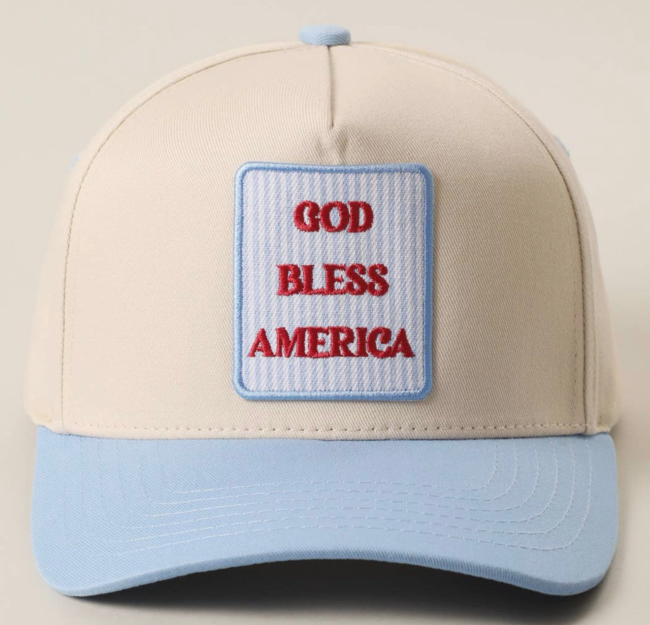 God Bless America Trucker Hat