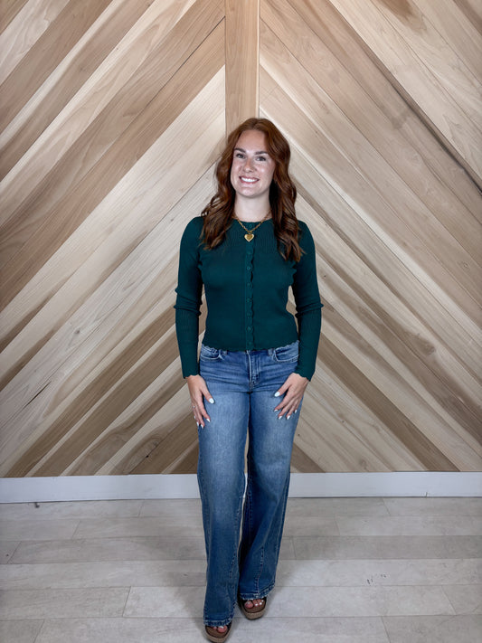 Scalloped Cardigan