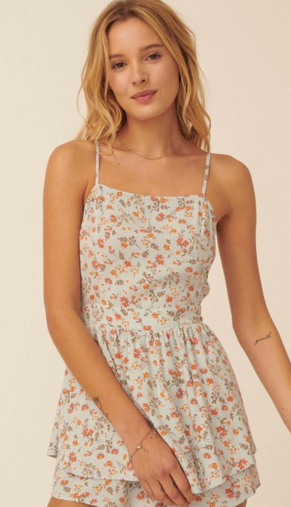 Floral Romper