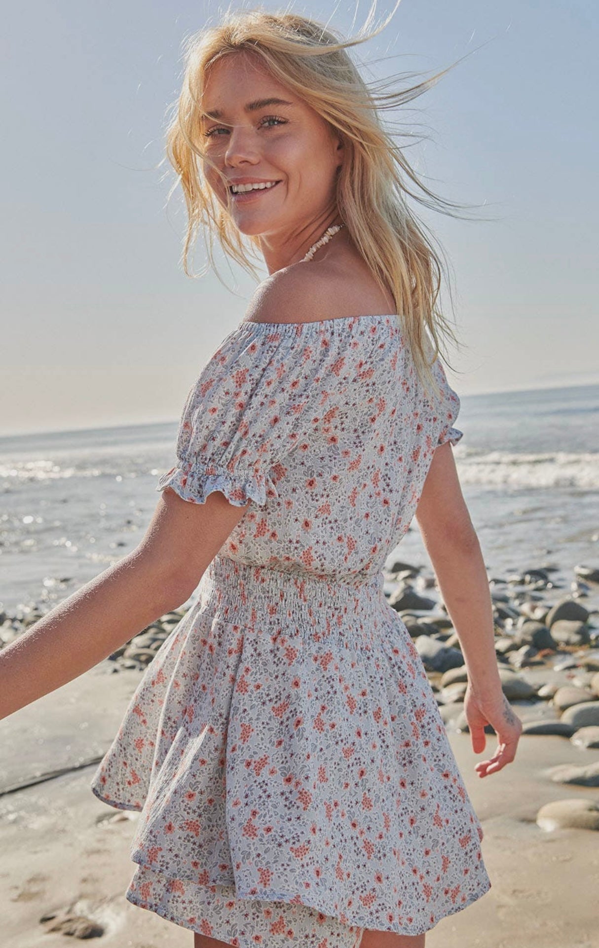 Floral Layered Romper