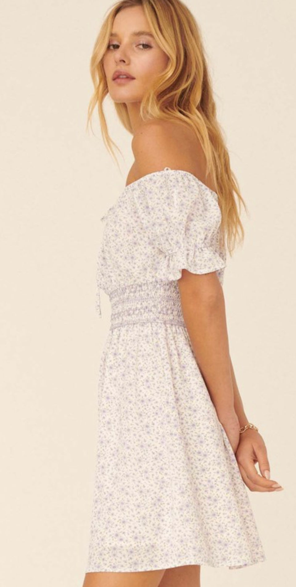 Floral Keyhole Dress