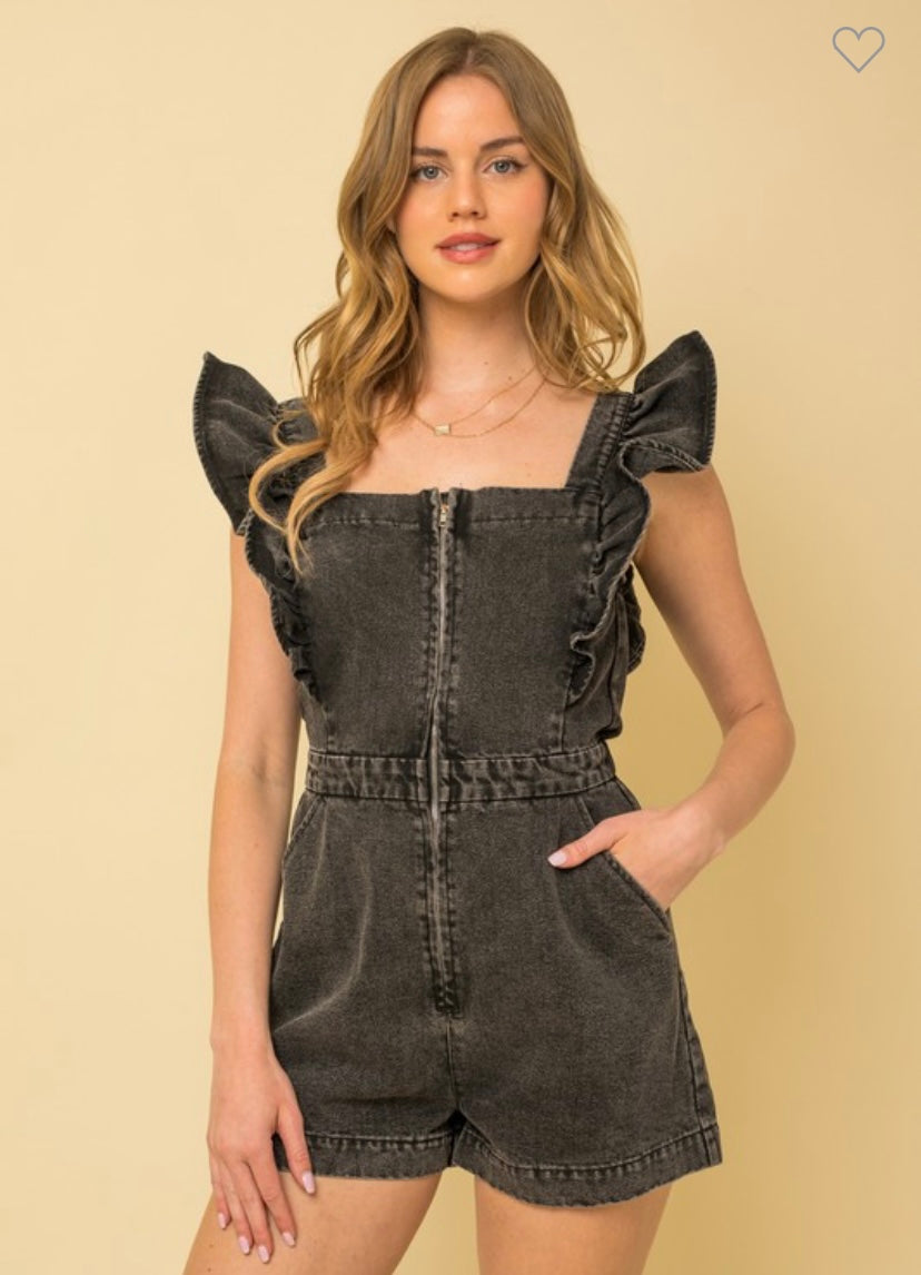 Ruffle Denim (2 Colors)