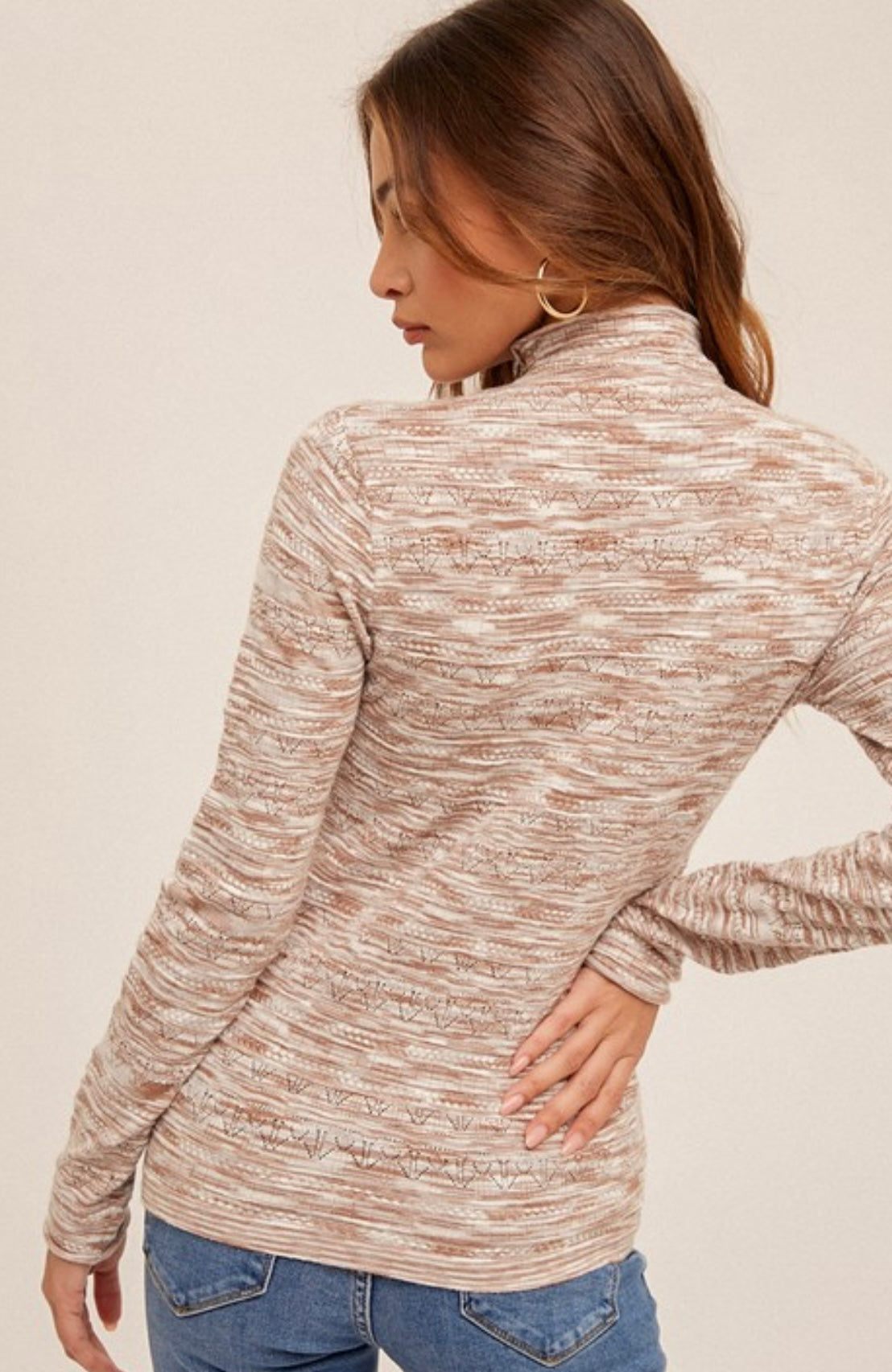 Mock Neck Sweater