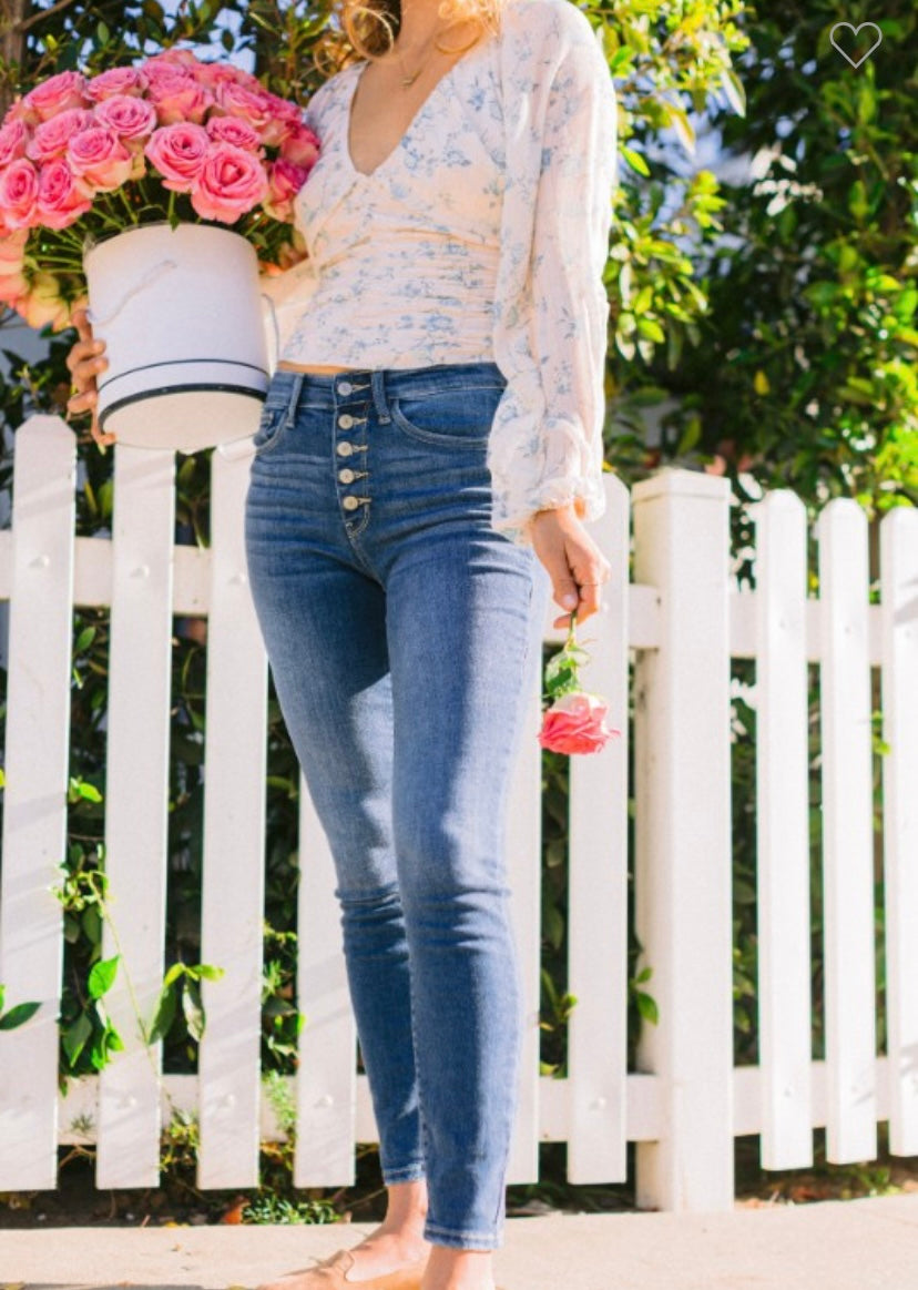 Button Fly Skinny