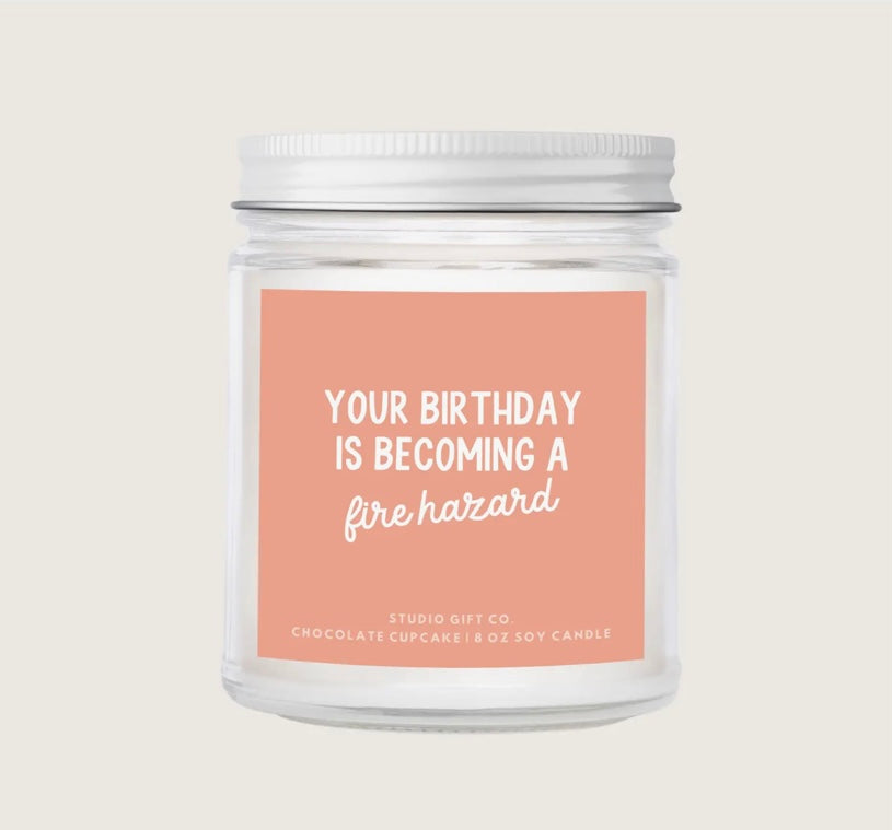 8oz Candle (4 Designs)