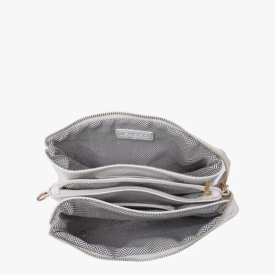 Izzy Striped Crossbody