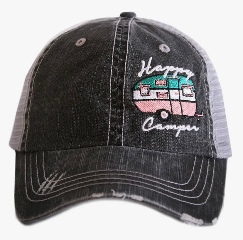 Happy Camper Trucker Hat