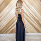 Tie Strap Midi Dress