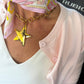 Chunky Gold Star Necklace