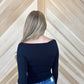 Black Long Sleeve Off the Shoulder