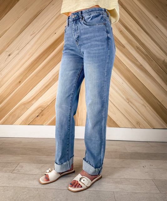 The Bryzza High Rise Straight Leg