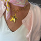 Chunky Gold Star Necklace