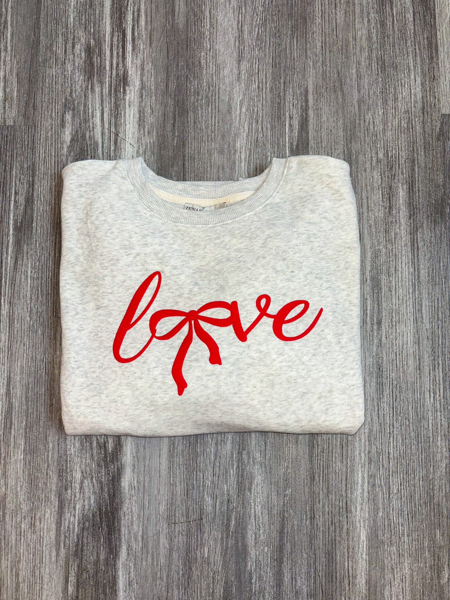 Love Bow CrewNeck
