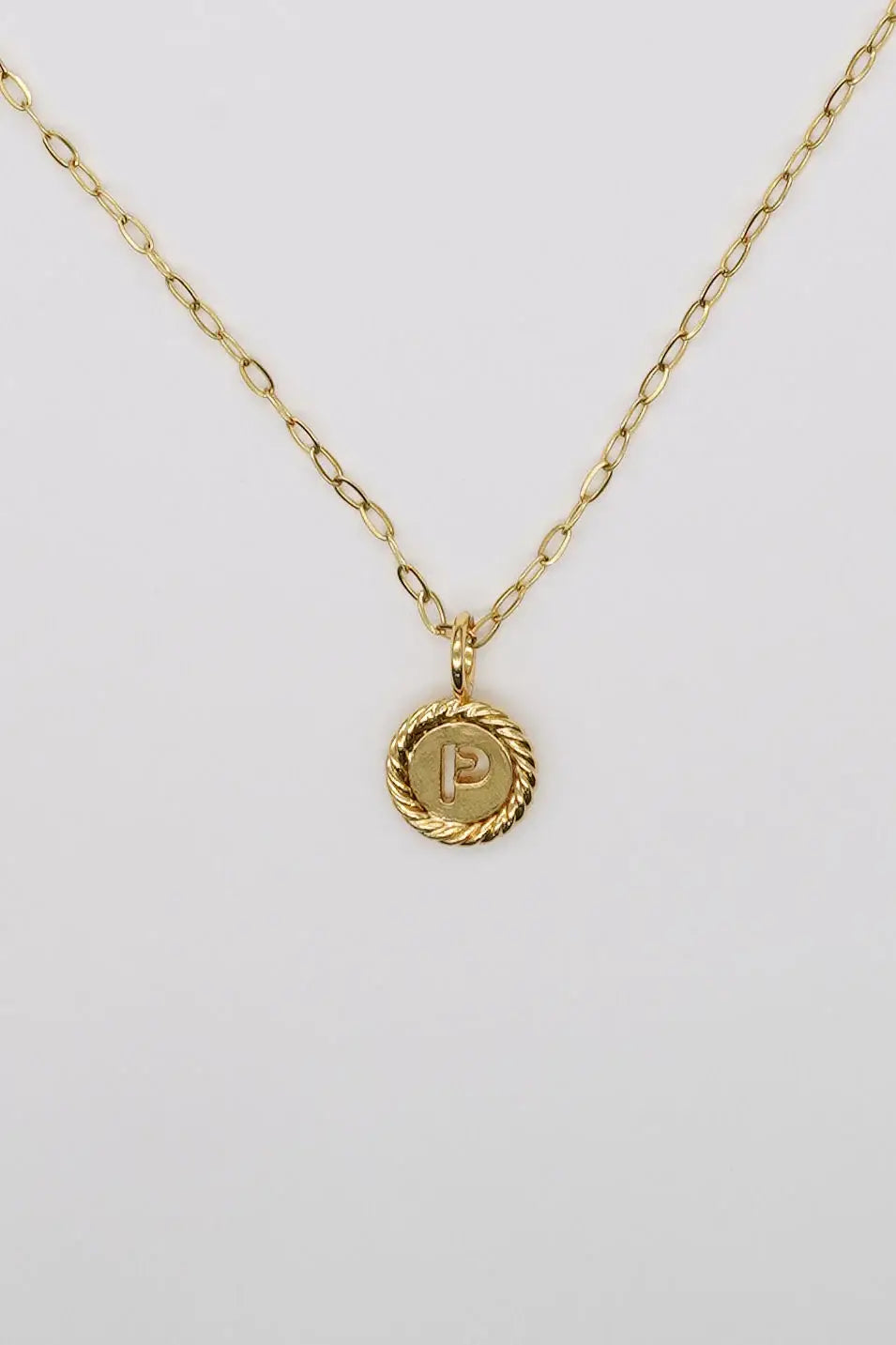 Waterproof Sealed with Love Initial Necklace
