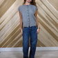 Dark Wash Barrel Jeans