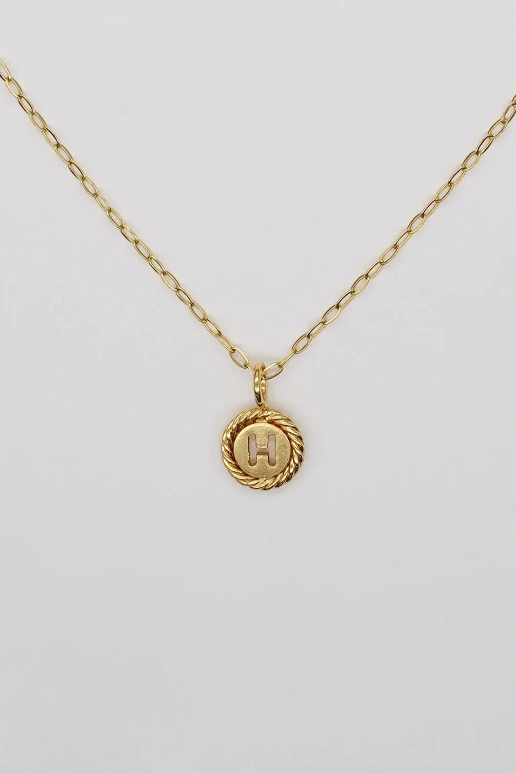 Waterproof Sealed with Love Initial Necklace