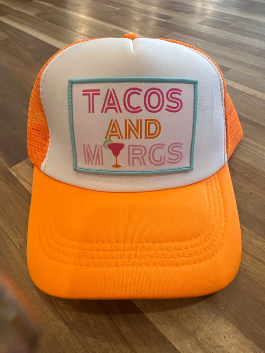 Tacos and Margs Orange Hat