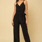 Spaghetti Strap Side Tie Jumpsuit