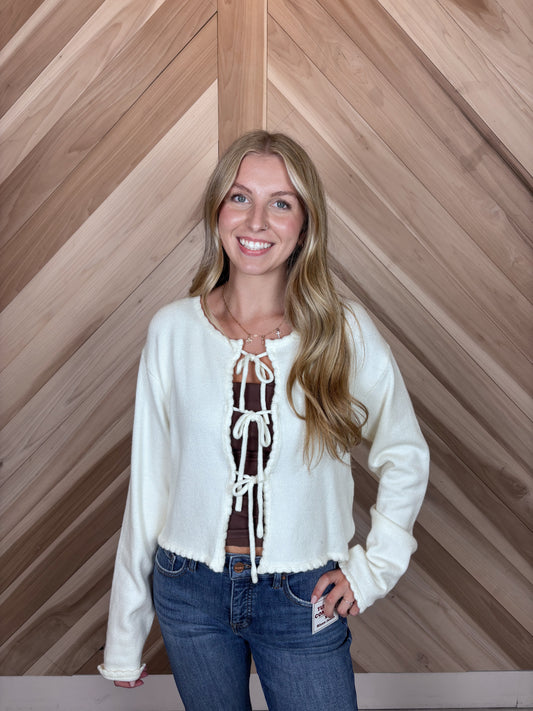 Ivory Cardigan